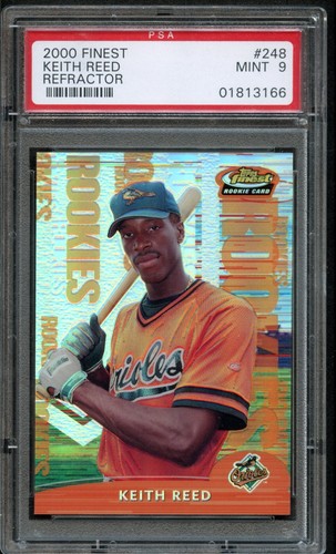 Keith Reged's 2000 Topps Finest - Rookies Keith Reed #248 Refractor /1000 (RC) for ...