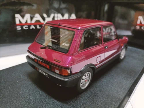 Purple Red Autobianchi A112 MAXIMA 1/18 1984 - Picture 4 of 7