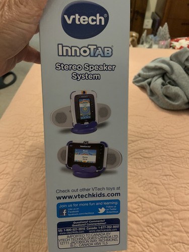 VTech InnoTab 2/2S/3/3S Stereo Speaker System Model 80-211200 NIB - Picture 5 of 6