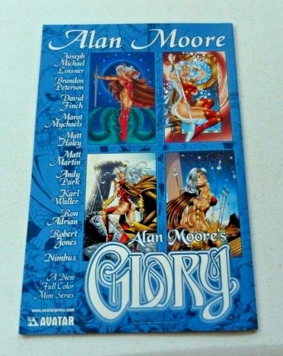 ALAN MOORE'S GLORY PREVIEW LIMITED TO 1500 - Picture 2 of 3