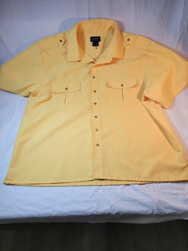 John Blair kurzärmliges Herrenshirt XXXL FETT gelb