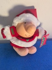 Ziggy 6" plush Santa Claus w/Tag Stuffed Animal I Love You Forget-me-not Holiday
