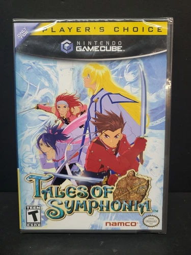 Tales of Symphonia Nintendo GameCube 2001 Namco Players Choice New CIB Complete