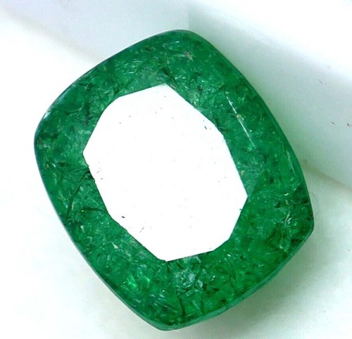 Natural Colombian Green Emerald 9.60 Ct Cushion Cut Certified Loose Gemstone 29S - Picture 5 of 9