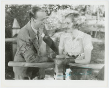 Fred Astaire & Joan Fontaine Dual Autographed Signed 8x10 Photo AMCo COA 15166
