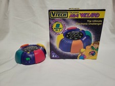 RARE Vtech Talking Mini Wizard Electronic Handheld Game With Box