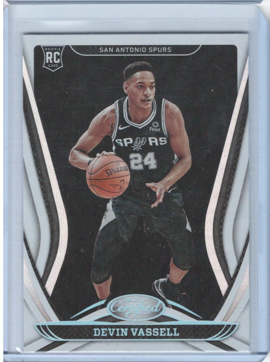 Devin Vassell 2020-21 Panini Certified #190 RC San Antonio Spurs