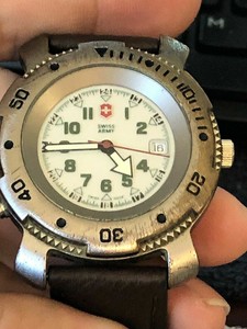 Swiss Army Brand Men's Watch. Brown Leather Band  additional  