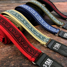 Handmade Irish Celtic Guitar Strap by VTAR, Vegan Bass, Acoustic, Electric