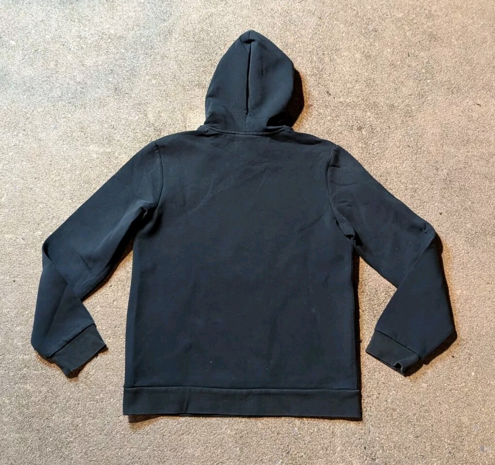 Felpa nera con cappuccio Fila White Line Moda Nella Vita Sportiva Ala Di Stura Italia taglia L