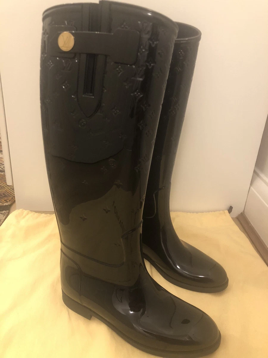 Louis vuitton sales drops high boot
