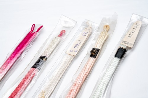 DEAR VANILLA JAPANESE HAORIHIMO CORD SET WOMEN HAORI TIE AUTHENTIC GENUINE JAPAN - Picture 4 of 4