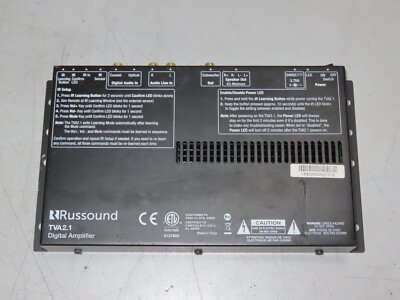 Russound TVA2.1 Slim-profile stereo TV Digital amplifier 