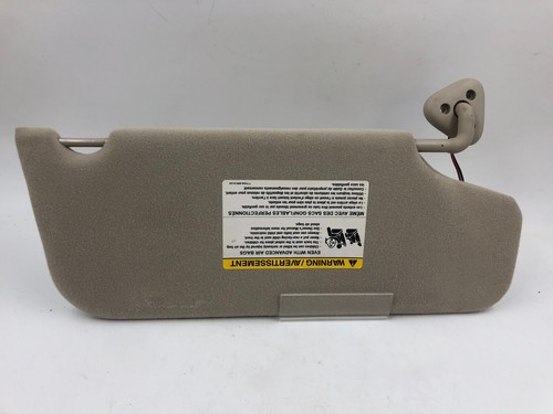 2008-2009 Ford Taurus Driver Sun Visor Beige Illuminated OEM C04B45060 - Picture 7 of 8