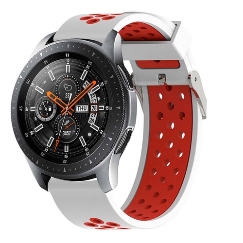 Silicone Strap For Samsung Galaxy Watch Frontier Watchbands Band Breathable - Picture 6 of 17