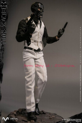 VTS TOYS 1/6 ブラック スカル VM029 Black Skull Perfect Vts Toys Vm-029 1/6 Black Skull Action Figure Toy