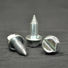 LICENSE PLATE SCREWS - HEX  HEAD METRIC  (100 per bag)
