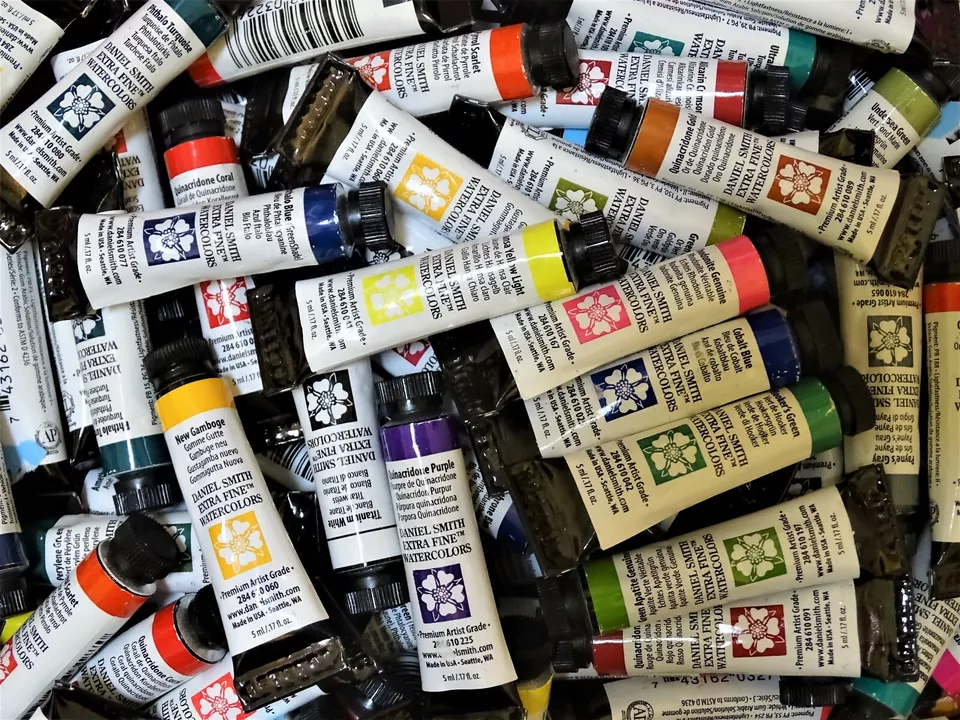 Daniel Smith watercolors, 5 ml tubes, flat rate shipping, 10% off $50 or more
