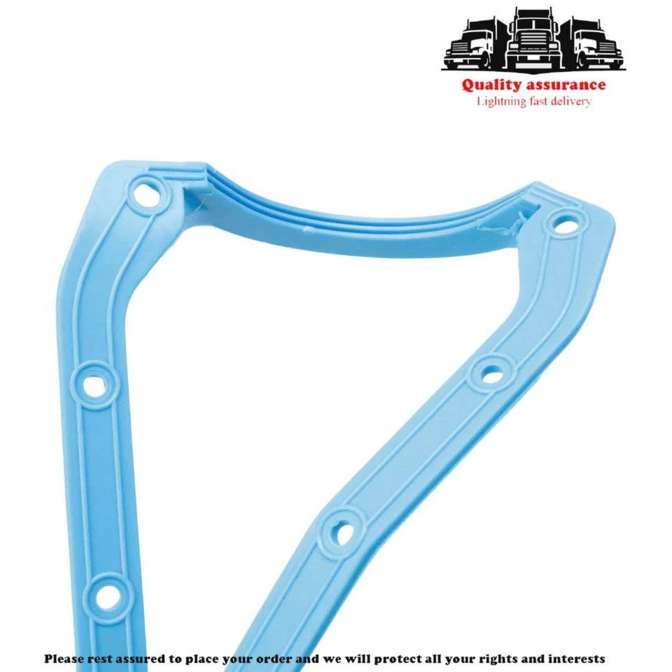 For Chevy Engines Pre-79 SB 265 283 327 350 383 400 po Oil Pan Gasket Blue - Image 3 of 4