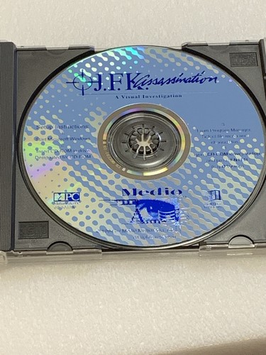 J.F.K. Assassination a virtual Investigation P.C. CD-ROM - Picture 3 of 3