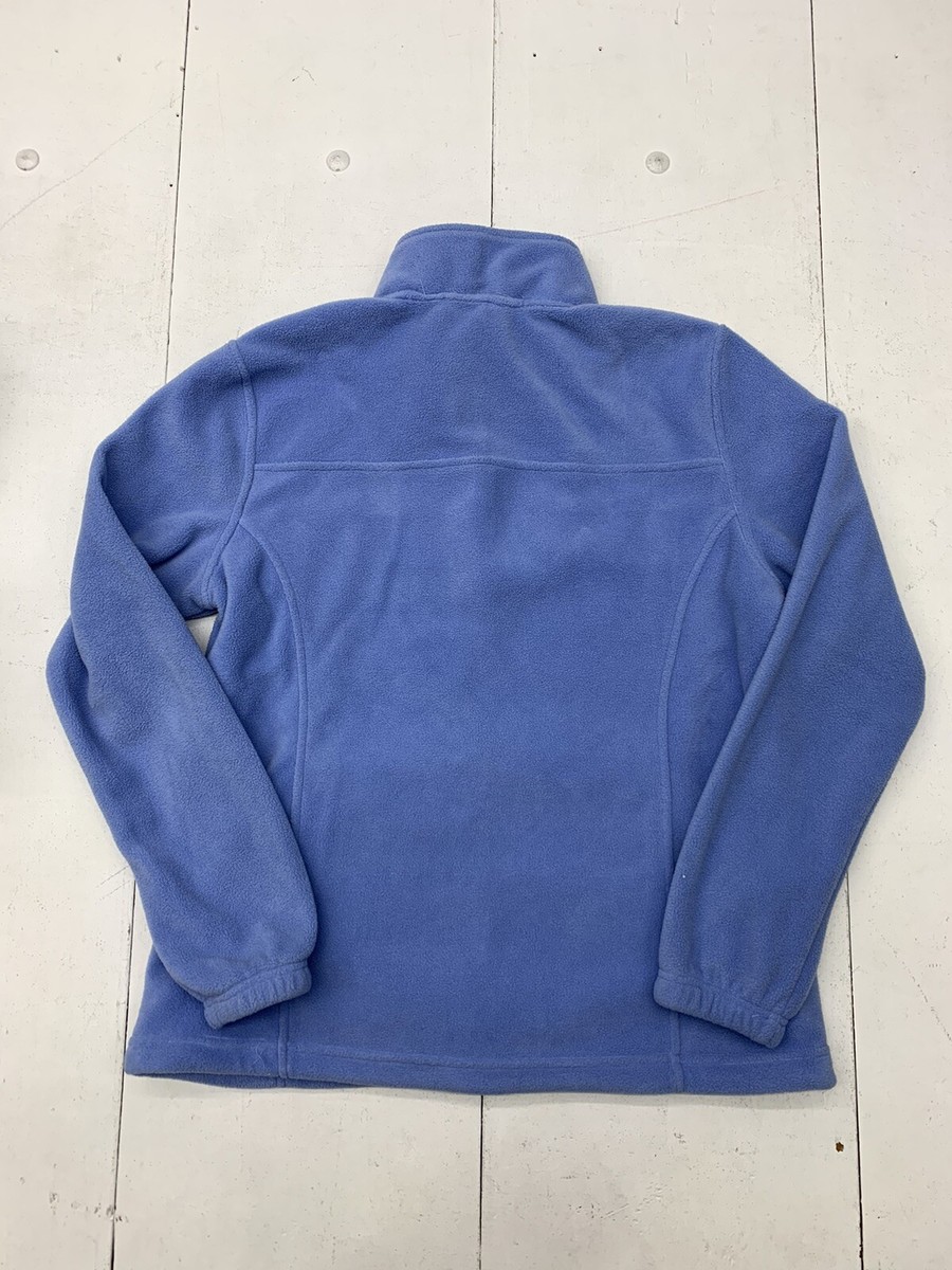 Swiss Alps Womens Light Blue Fleece Fullzip Jacket Size Large | eBay