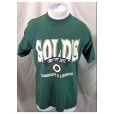 Vintage 90  s Gold  s Gym  Already A Legend   Med Active Wear Work Out T-Shirt