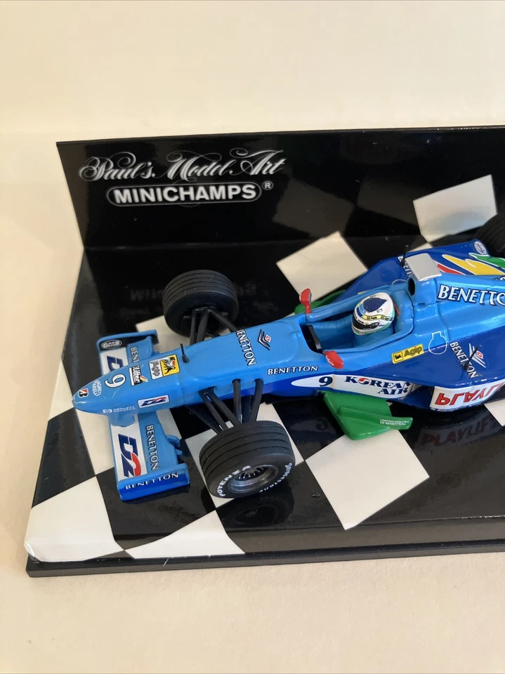 1/43 Minichamps 1999 Benetton Showcar #9 G. Fisichella 430990079 - Image 3 of 4