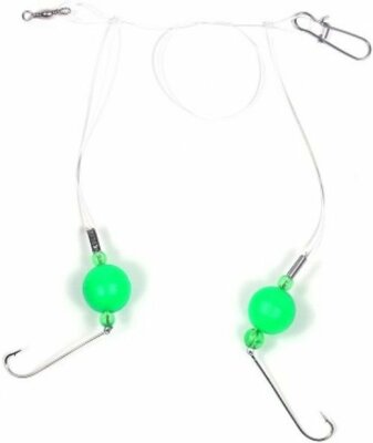 Sea Striker DT34G Bluefish Fireball Rig 3/4'' Green Floats #4 Hooks