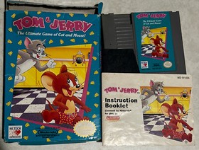 Vintage Tom & Jerry (Nintendo NES) Complete in Box