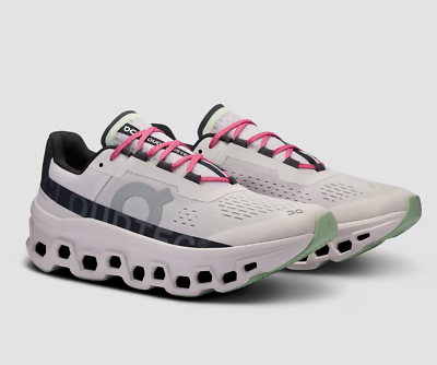 On Running Cloudmonster running Shoes Silvery/White | eBay