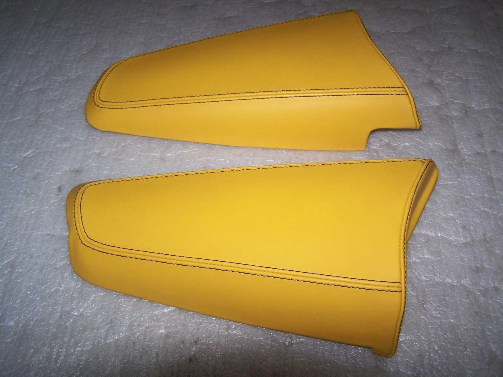 2002-2010 Lamborghini Murcielago LP640 Pair of Used OEM Yellow Shoulder Cushions