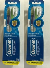 2 Pack- Oral-B Pro-Health Vitalizer Advanced Soft Toothbrushes