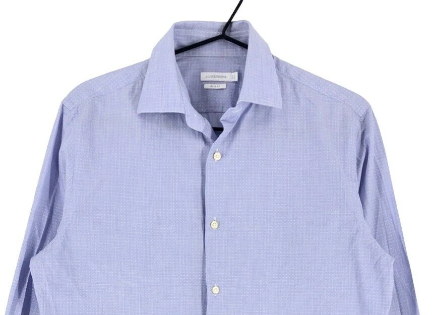 J.LINDEBERG Shirt Casual Formal Slim Fit Men Size M (40 - 15 3/4) - Image 3 of 4