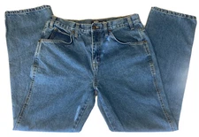 Rivet Supply Co Men’s Size 32x32 Straight Leg Rinse Wash Blue Jeans