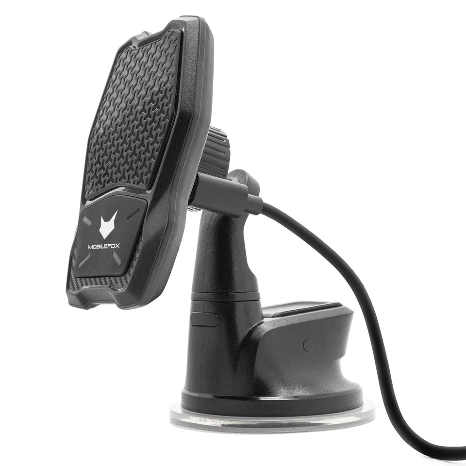 Supporto Auto Wireless Qi Compatibile Con Apple Iphone 11 Pro XS Max XR - Immagine 2 di 4