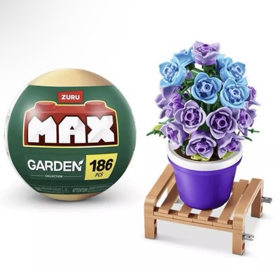 Zuru MAX Premium Building Bricks Garden Collection: Plant Stand Pot