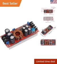 1200W 20A DC Converter Boost Car Step-up Power Supply Module Adjustable Volta...