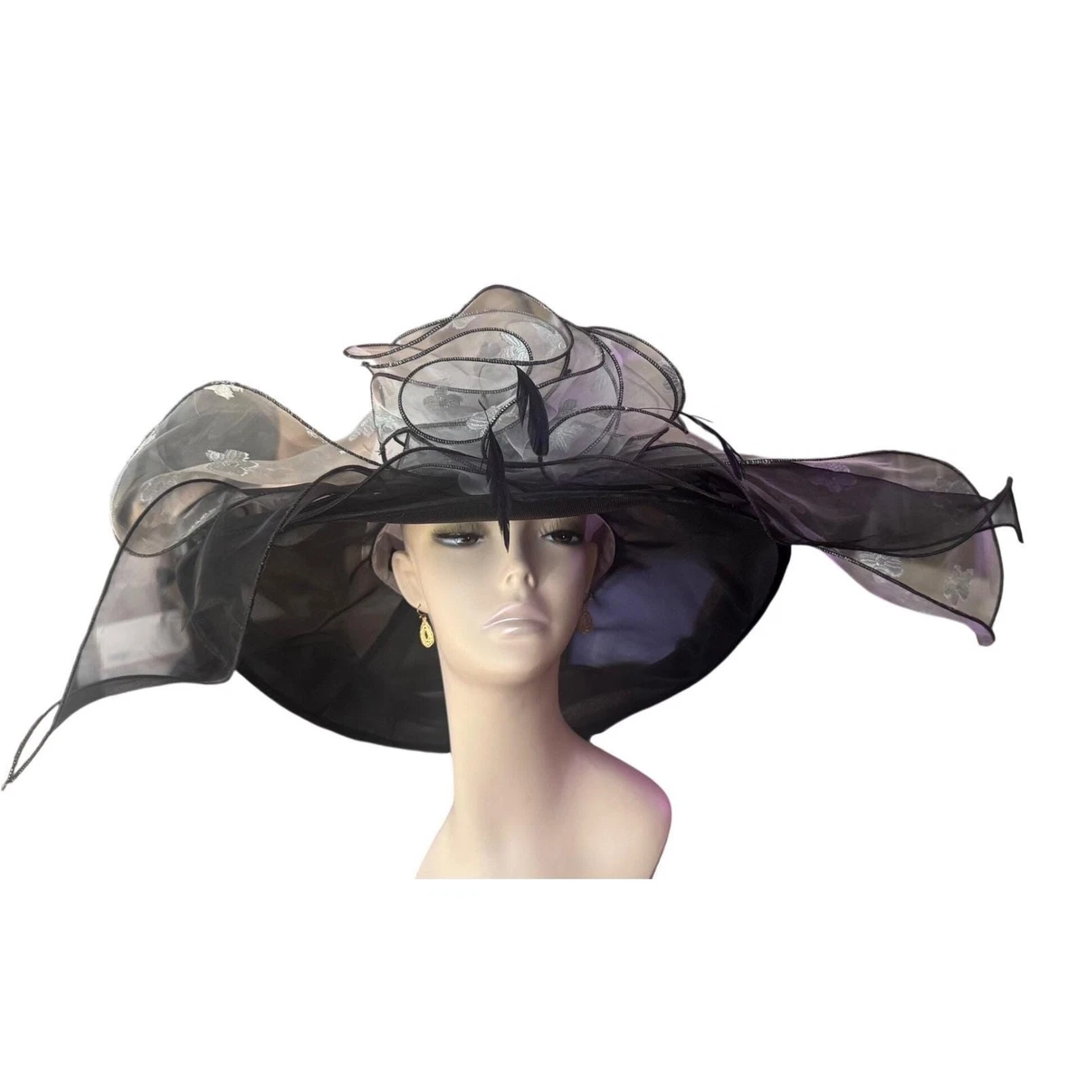 Black Formal Hats for Women for sale | eBay Black Formal Hats for Women for sale | eBay