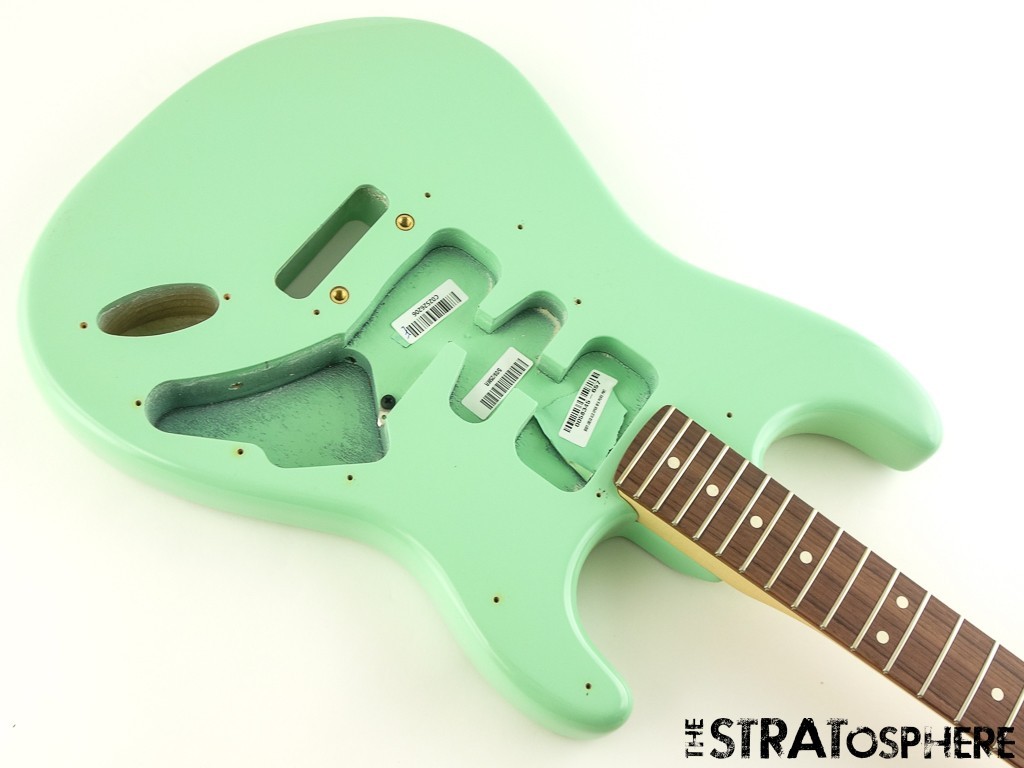【特価】MJT - Stratocaster Body (Surf Green) 美品】MJT - Stratocaster Body (Surf Green) 特価】MJT