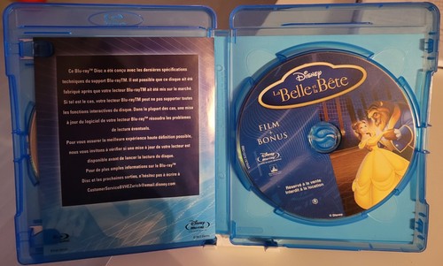Blu-ray 3D + Blu-ray - Disney - Beauty and the Beast - Good Condition - Picture 3 of 4