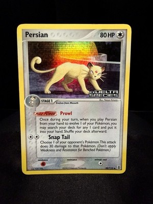 Pokemon Card - Persian Delta Species 50/113 Uncommon Reverse Holo