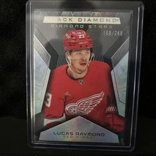25/26 2025 BLACK DIAMOND LUCAS RAYMOND BDS-LR DIAMOND STARS 249 DETROIT RED WING