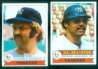 1979 TOPPS BURGER KING NEW YORK YANKEES COMPLETE SET OF 22 NRMT