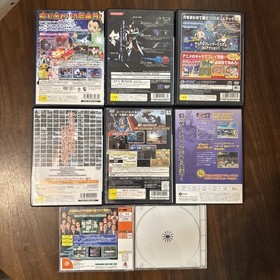 Various Japanese Import PlayStation 2 Game Lot of 7 And 1 Dreamcast Game