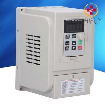 Variable Frequency Drive Inverter Single Phase 110VAC To 3 Phase 220VAC 1500W