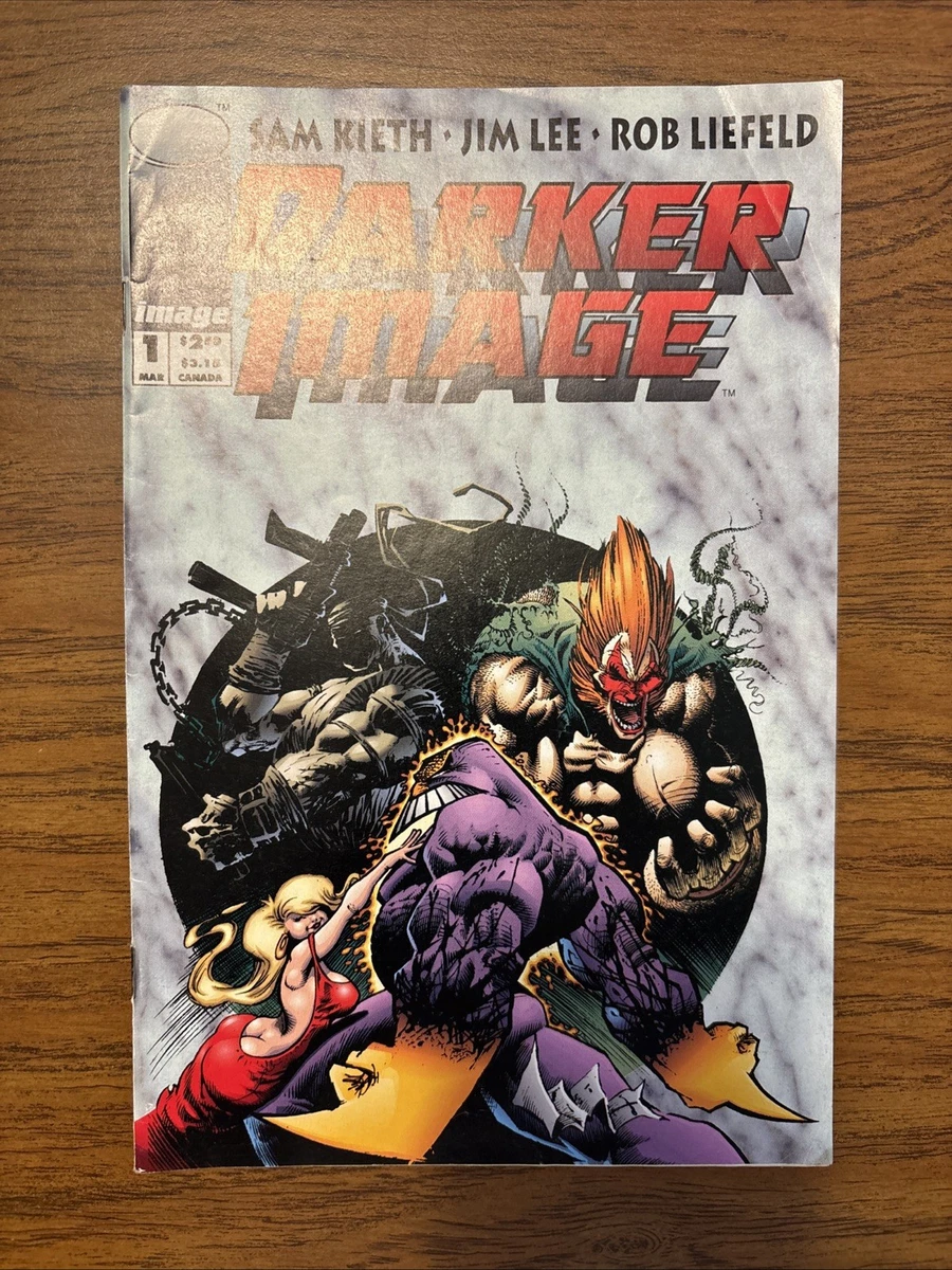 Darker Image #1 Gold Foil 1993 Darker Image #1 Gold Foil Logo (Image 1993) Sam Keith, Jim Lee NM