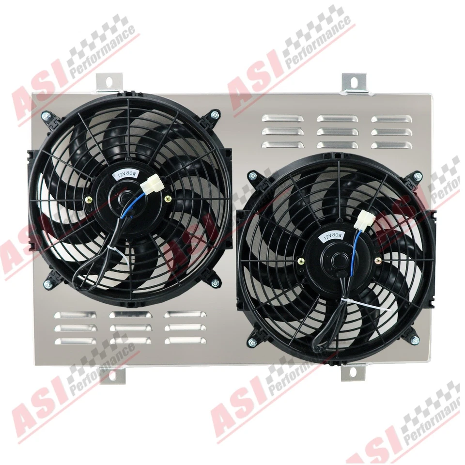 Radiator'Shroud Fan+Relay Fit 1979-93 Ford Mustang Thunderbird Mercury/Cougar AU - image 2 of 4