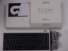 Lofree Flow Lite 84 White Mechanical Keyboard Pink Switches Quiet Typing