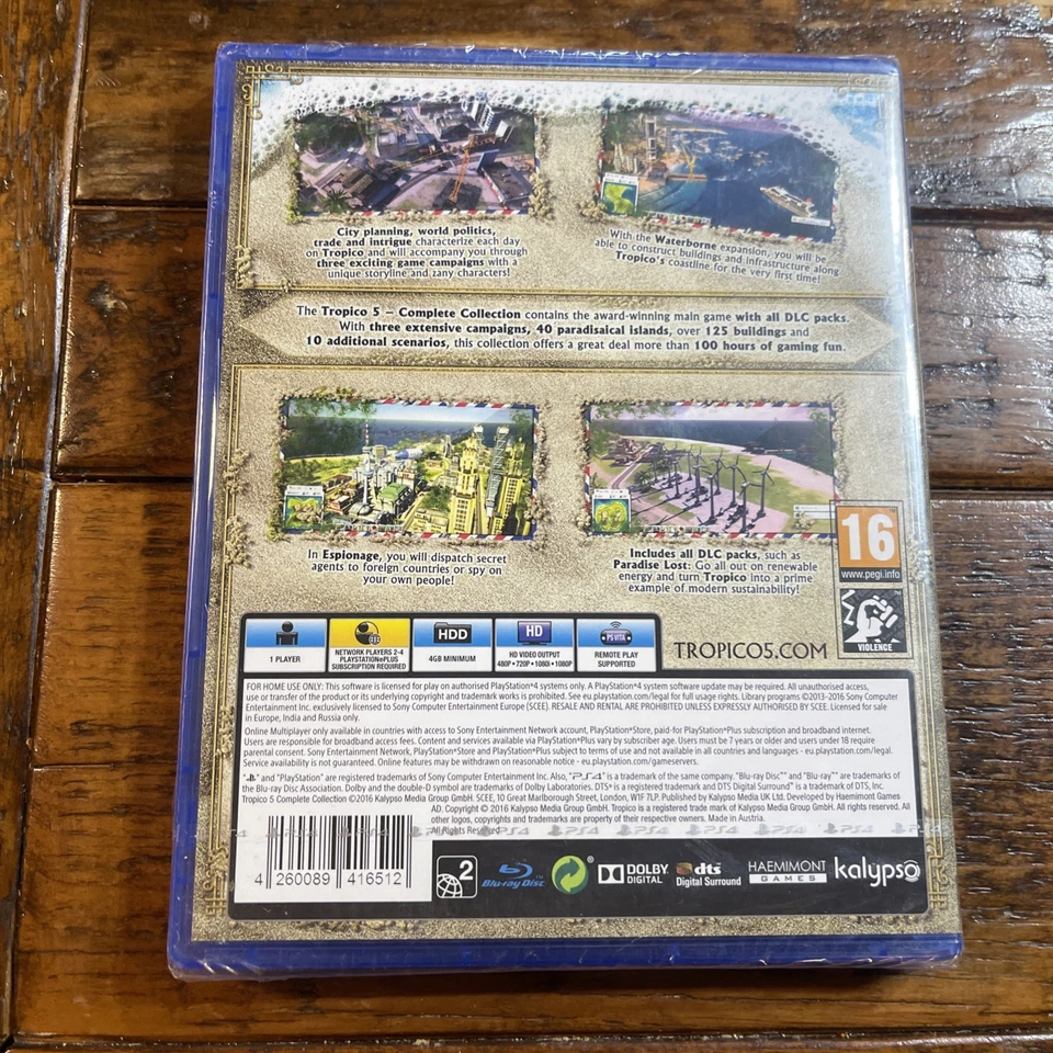 Tropico 5 Complete Collection [UK PAL] PS4 Playstation 4 KALYPSO - Image 2 of 2