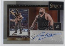 2024 Panini Select WWE Ringside Action Signatures Akam #RA-AKM Auto q3o